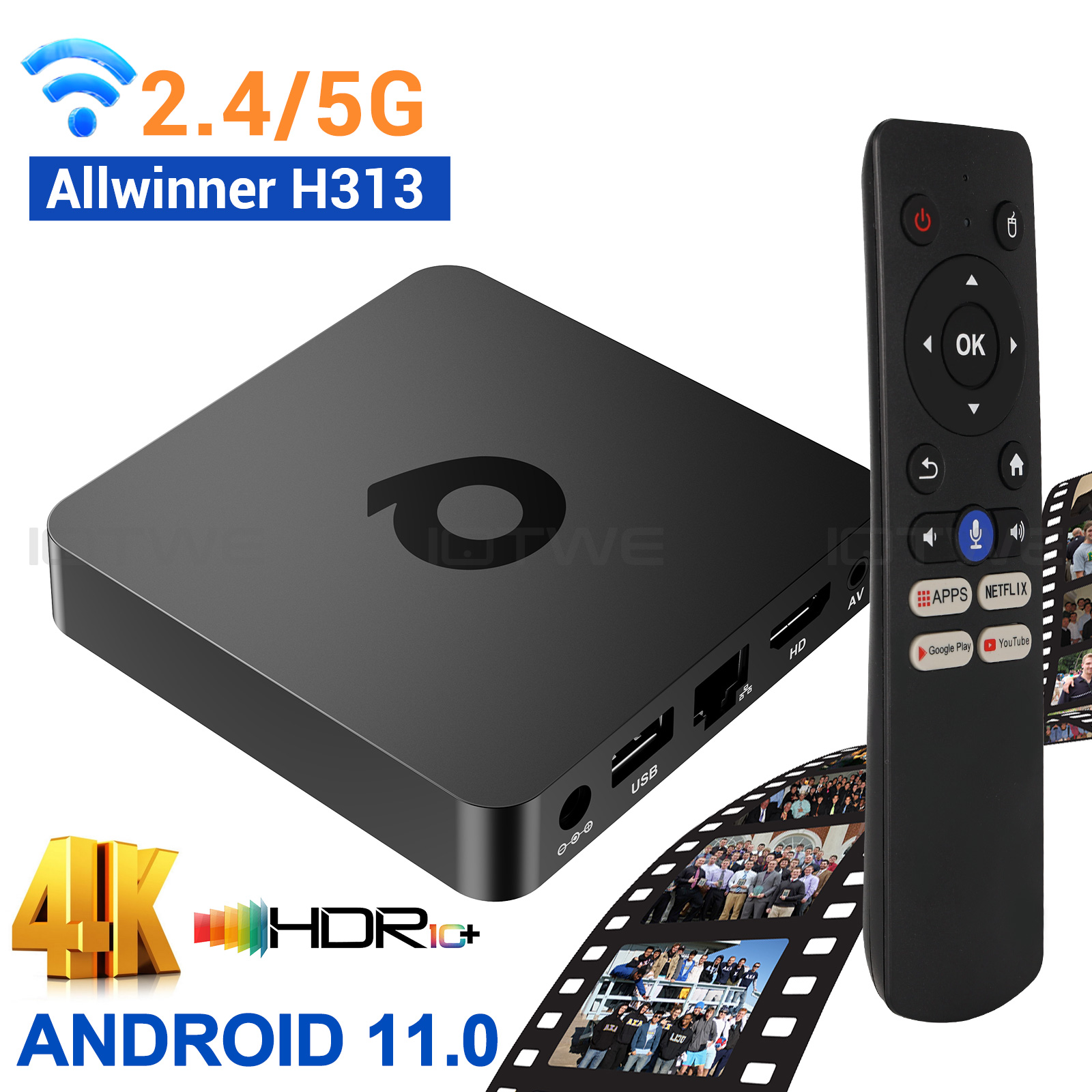 IOTWE T95Q 8K Support Android1 - Radxa Rock 5B 16Gb ulasan dan harga