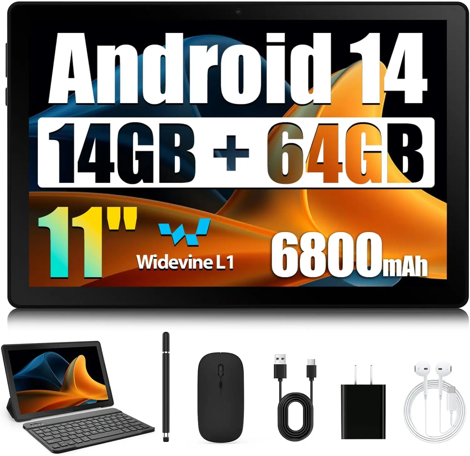URAO 11 Inch Tablet Android 14 - Khadas Vim4 8Gb ulasan dan harga