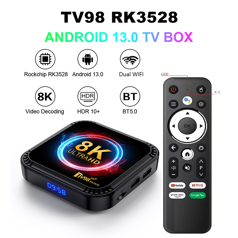 TV98 RK3528 TV Box Android 13  - Radxa Rock 5B 16Gb ulasan dan harga
